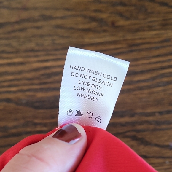 Miami Lace Long Sleeve Romper Size S Red Vamp Witchy Whimsigoth Bell Sleeve Y2K - Picture 9 of 11